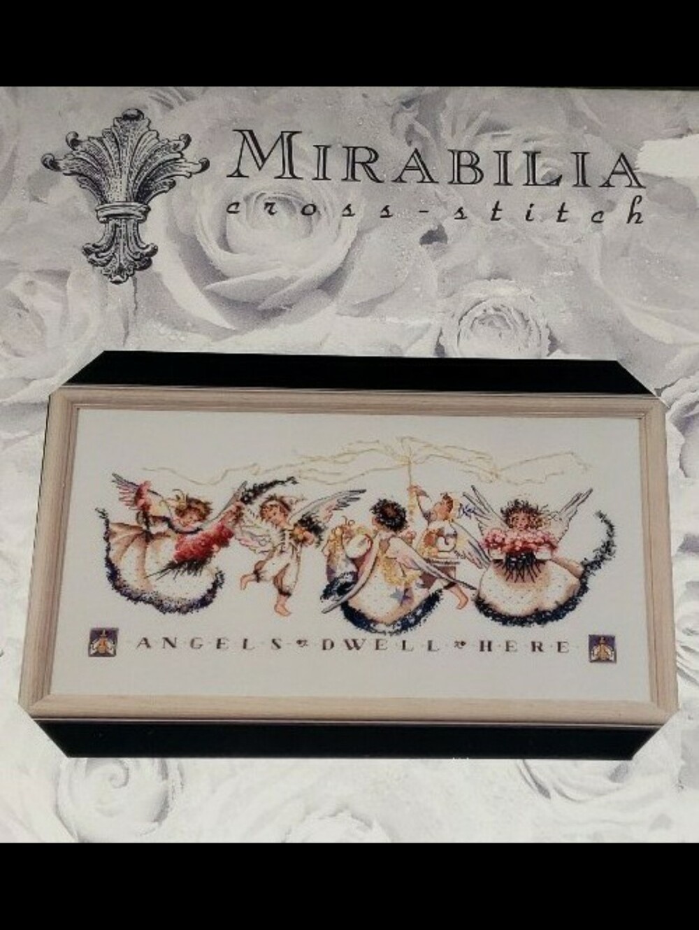 Mirabilia "Angel Proclamation" Cross-Stitch Pattern